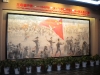 Flag raising ceremony for founding of People's Republic of China (PRC), Modern Shenzhen exhibition, Museum of History, Futian District, Shenzhen, Guangdong Province